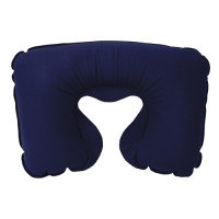 Подушка надувная U-образная (Тёмно-синяя)