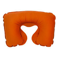Подушка надувная U-образная (Оранжевая)
