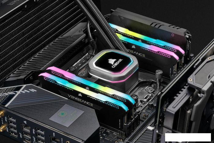 Оперативная память Corsair Vengeance RGB PRO SL 2x8GB DDR4 PC4-28800 CMH16GX4M2D3600C18 - фото 5 - id-p219654247