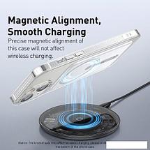 Чехол для телефона Baseus Magnetic Phone Case для iPhone 13 (прозрачный), фото 3