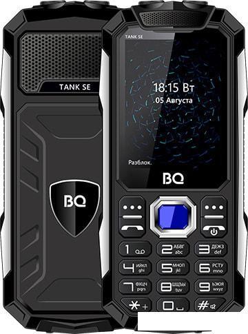 Мобильный телефон BQ-Mobile BQ-2432 Tank SE (черный) - фото 1 - id-p219586966