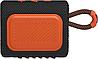 Беспроводная колонка JBL Go 3 (черный/оранжевый), фото 4