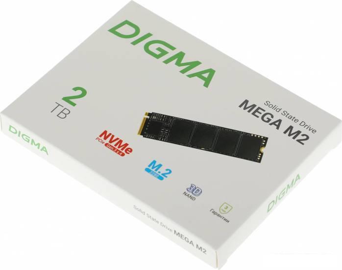SSD Digma Mega M2 2TB DGSM3002TM23T - фото 5 - id-p219654955