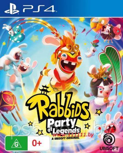 Sony Rabbids party of legends для PS4 \ Игра Кролики Вечеринка легенд на PlayStation 4 - фото 1 - id-p219784895