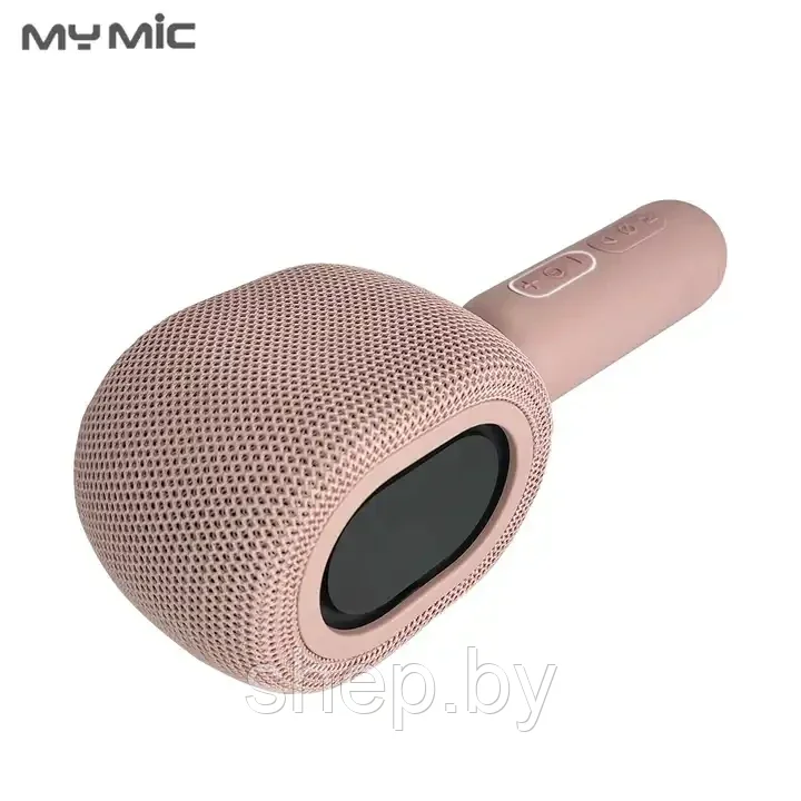 Беспроводной караоке-микрофон с колонкой KMC-500 цвет : розовый , черный - фото 4 - id-p219785425