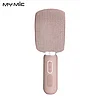 Беспроводной караоке-микрофон с колонкой KMC-500 цвет : розовый , черный, фото 5