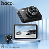 Автомобильный видеорегистратор Hoco DI38 с камерой заднего вида, фото 5