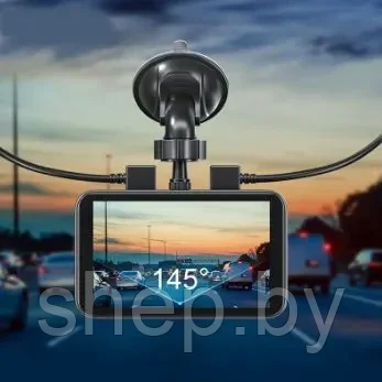 Автомобильный видеорегистратор Hoco DI38 с камерой заднего вида - фото 7 - id-p219785462