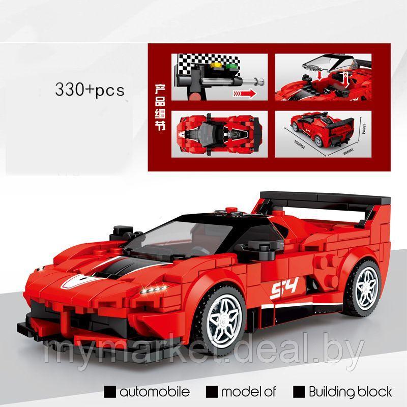 Конструктор для детей гоночная машина SEMBO "FERRARI FXX-K EVO" 330 деталей - фото 6 - id-p219785585