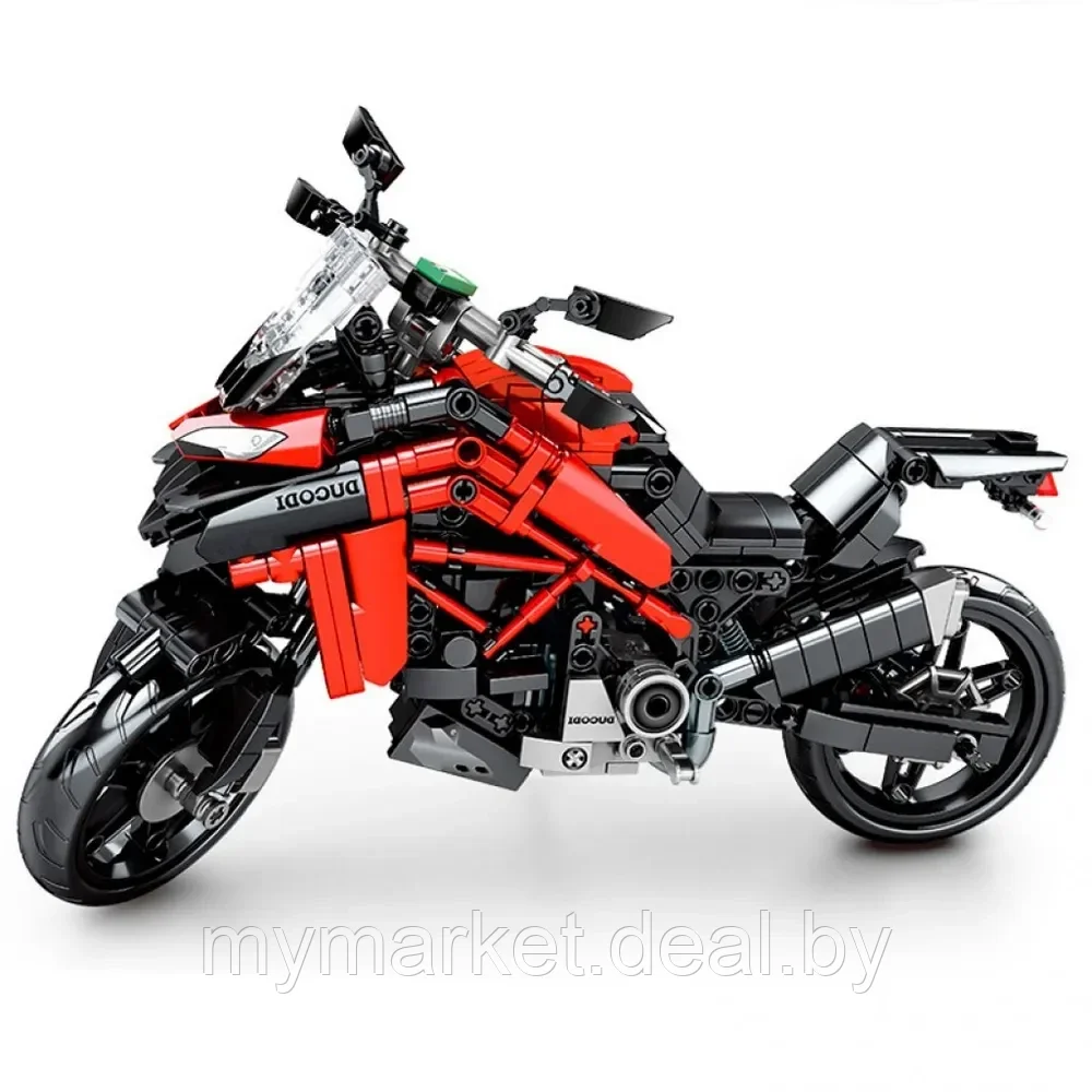 Конструктор для детей Байк Radical Ducati Matador SEMBO 710 деталей - фото 2 - id-p219785589