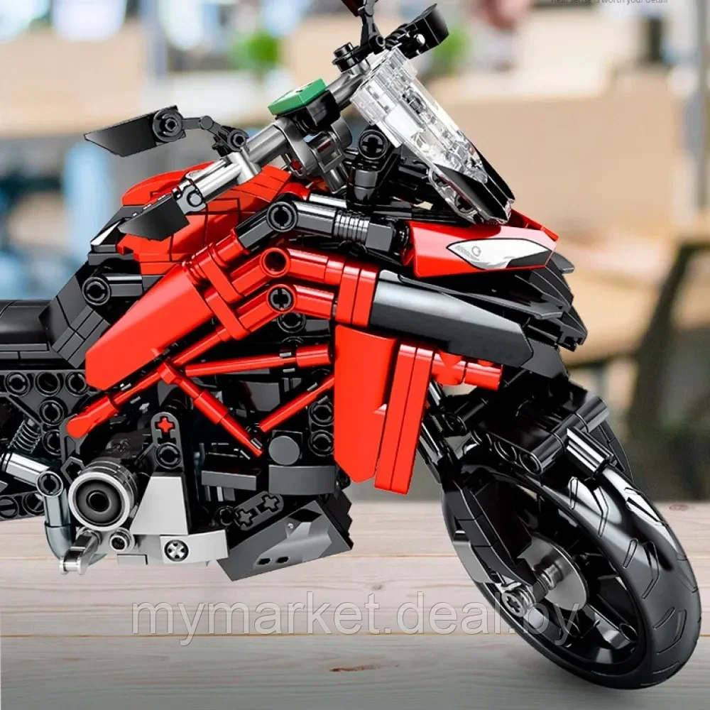 Конструктор для детей Байк Radical Ducati Matador SEMBO 710 деталей - фото 6 - id-p219785589