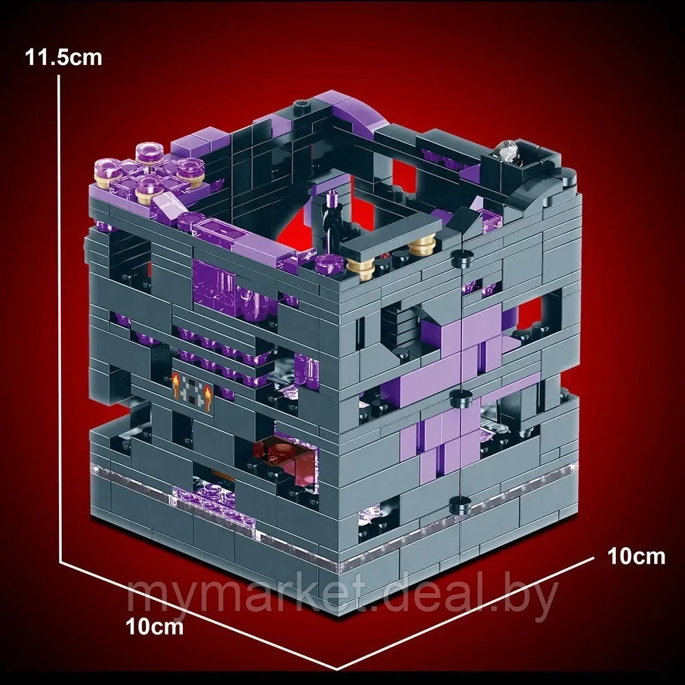 Конструктор Майнкрафт Битва за крепость 511 деталей Minecraft LB610 - фото 4 - id-p219785603