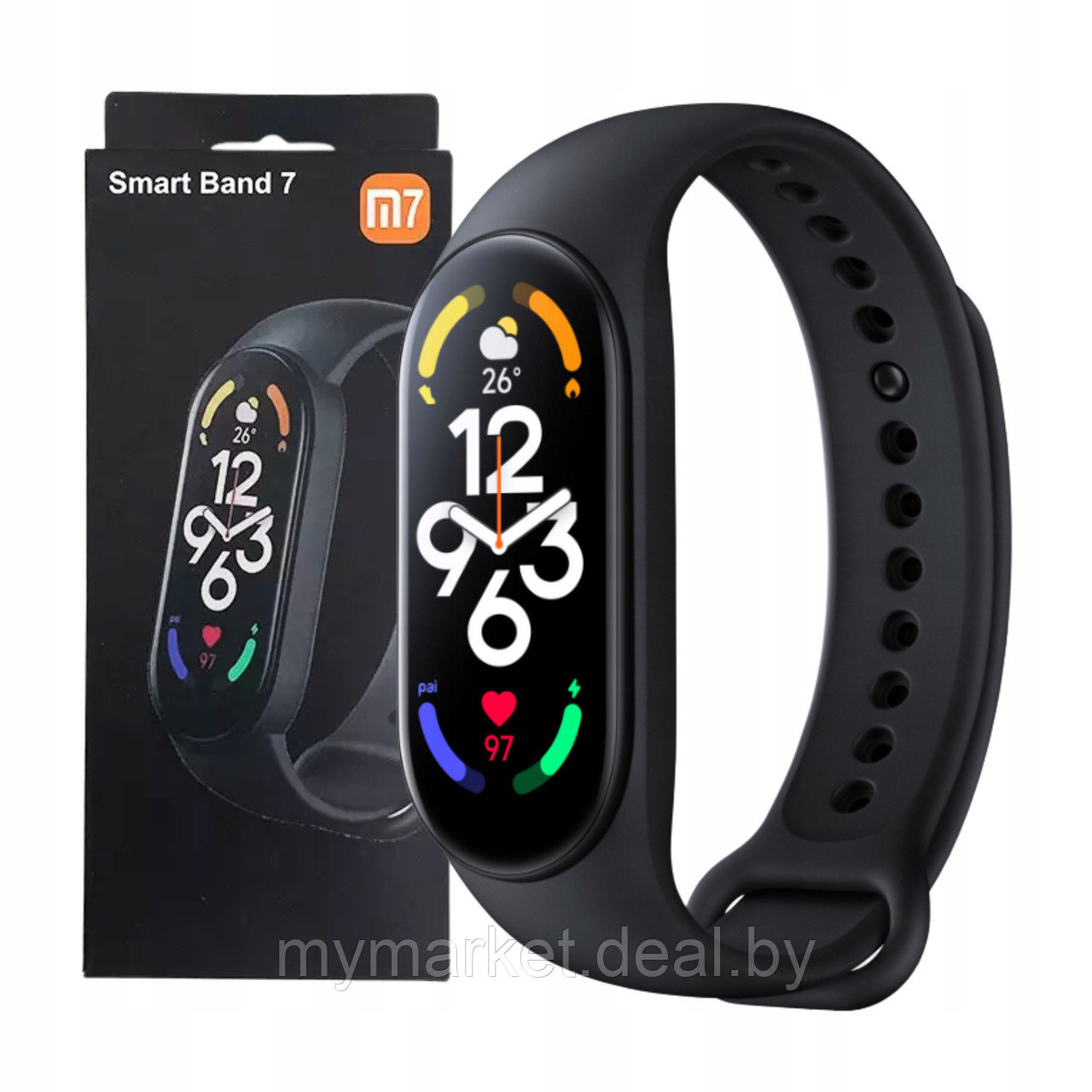 Фитнес-браслет Smart Band M7 - фото 2 - id-p219785611