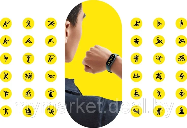 Фитнес-браслет Smart Band M7 - фото 7 - id-p219785611