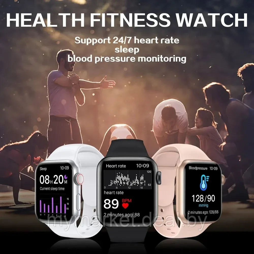 Смарт часы умные Smart Watch T20 Pro Max 44 мм - фото 4 - id-p219785717