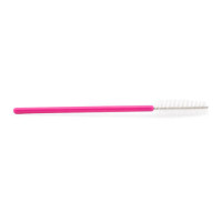 Щёточка для ресниц нейлоновая, 1 штука (№125, Белая с тёмно-розовой палочкой - 1 штука) - фото 1 - id-p202748602
