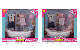 Кукла Defa Lucy в ванной с аксессуарами