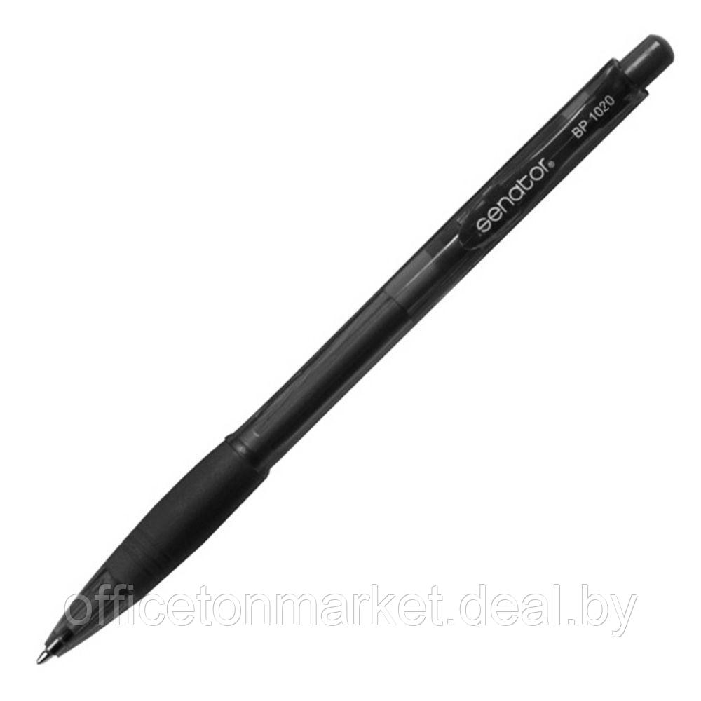 Ручка шариковая автоматическая "Senator BP10", 0.7 мм, прозрачный, черный, стерж. черный - фото 1 - id-p219577723