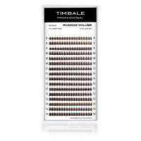 Ресницы 2D TimBale Volume, Готовые пучки, Микс 16 линий (D 0.10 08-14 мм)