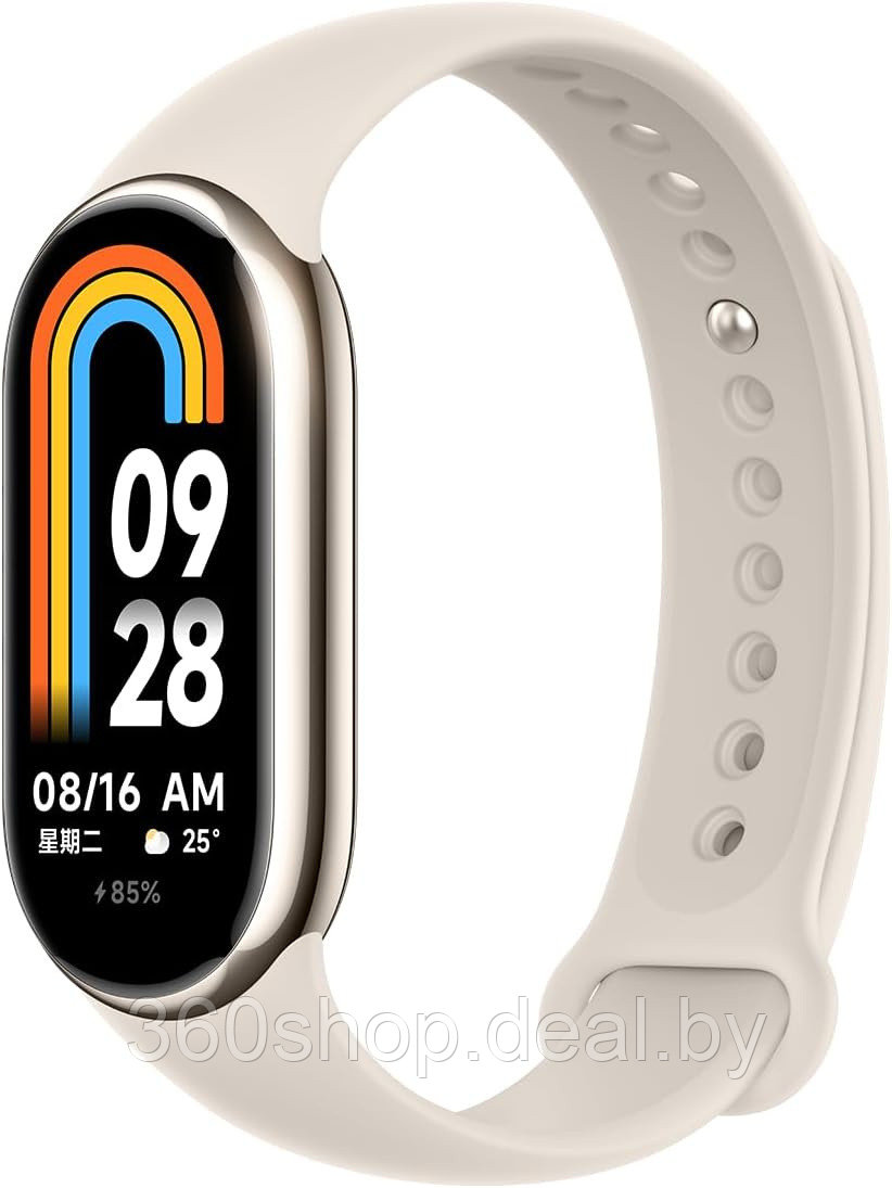 Фитнес-браслет Xiaomi Mi Smart Band 8 (M2239B1) (китайская версия, бежевый) - фото 1 - id-p216728263