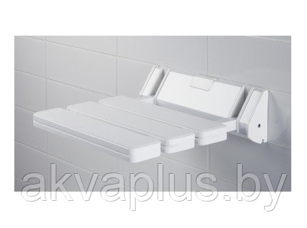 Сиденье для душа Bisk DUO Pro 07623 белое откидное