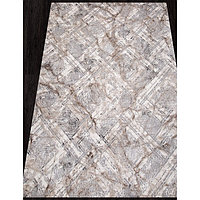 Ковёр прямоугольный Armina 04074C, размер 80x150 см, цвет grey / brown