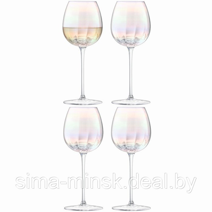 Набор из 4 бокалов для белого вина Pearl, 325 мл - фото 1 - id-p219790168