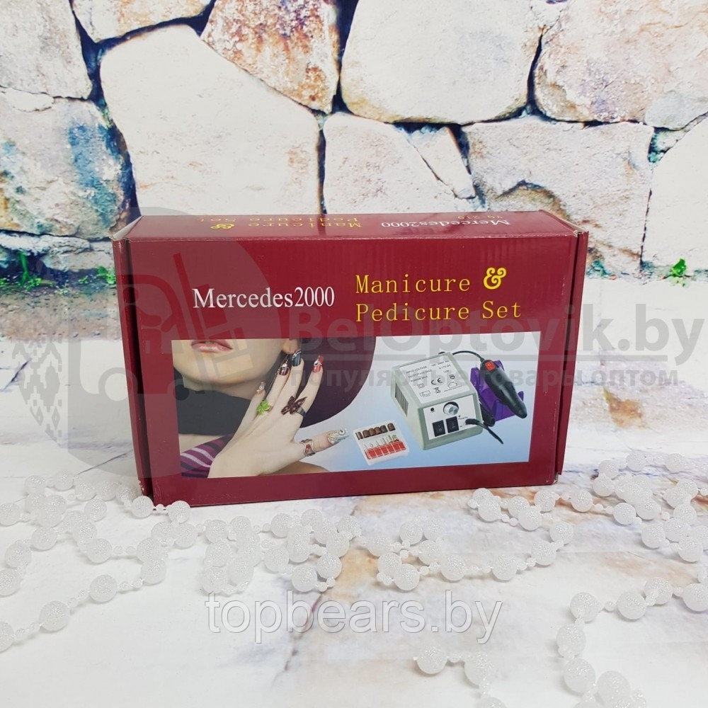 УЦЕНКА Машинка (фрезер) для маникюра Lina Mercedes 2000 ManicurePedicure Set (20000 об/мин. ) - фото 9 - id-p219791033