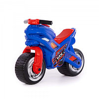 Детская игрушка Каталка-мотоцикл "МХ" (синяя) арт. 54309 Полесье