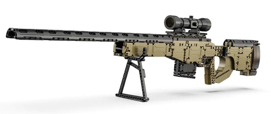 Конструктор CaDa Снайперская винтовка (978 деталей) C81053W - фото 2 - id-p219791154