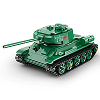 Радиоуправляемый конструктор CaDA MASTER Советский танк Т-34 1/35 (722 детали) C61072W