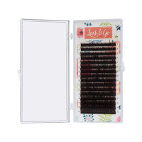 Ресницы коричневые Lash&Go Эспрессо, 16 линий (D 0.10 12 мм)