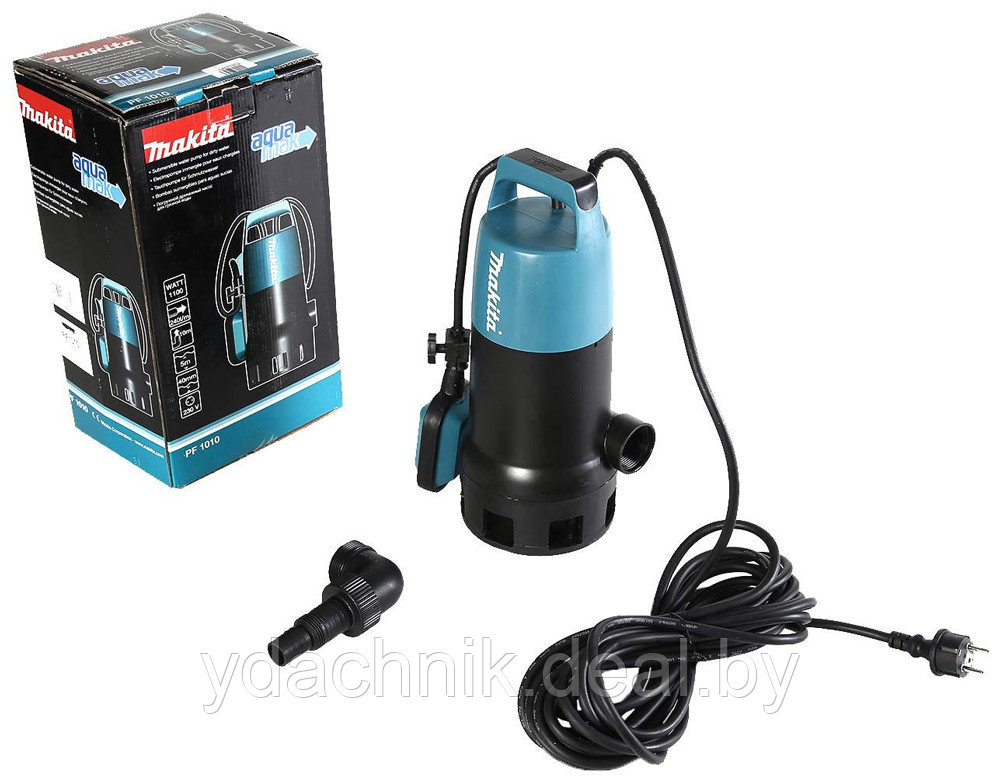 Насос погружной для загрязнённой воды MAKITA PF 1010 - фото 4 - id-p219784939