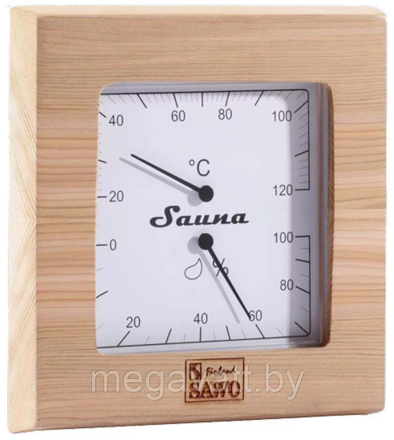 Термогигрометр квадратный SAWO 225-THD