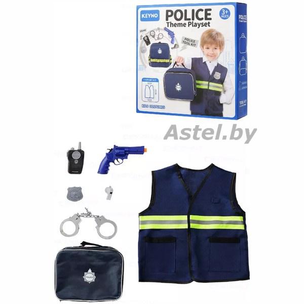 Игровой набор Полицейская сумочка с полицейской формой и снаряжением арт.KN631 - фото 1 - id-p219610516