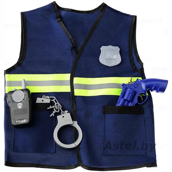 Игровой набор Полицейская сумочка с полицейской формой и снаряжением арт.KN631 - фото 3 - id-p219610516