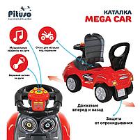 PITUSO Каталка Mega Car (музыкальная панель) 3-6 лет Red/Красный 382A, фото 2