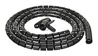 Кабельный органайзер Buro BHP CG252B Spiral Hose 25x2000mm Black