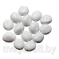 Камни белые маленькие ZeFire 14шт
