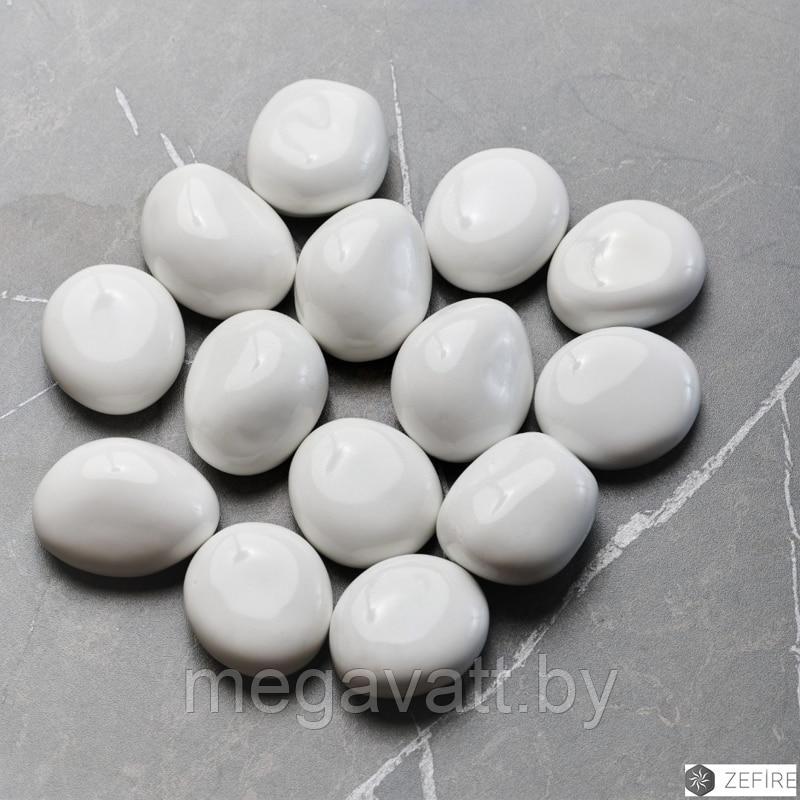 Камни белые маленькие ZeFire 14шт - фото 2 - id-p219791887