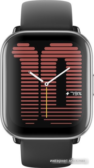 Умные часы Amazfit Active (полночный черный) - фото 2 - id-p219792933