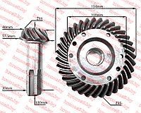 Шестерни конические дифференциала переднего моста Z-11/35 Т 224