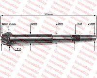 Вал шестерни конической ведущий заднего моста 224 Z-10