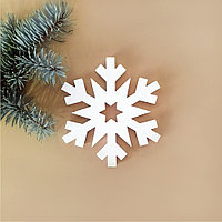 Снежинка из пенопласта (Размер 13*13 см)  №28