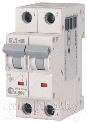 Выключатель автоматический Eaton HL-B16/2 2P 16A B 4.5кA 2M / 194761 - фото 1 - id-p219803582