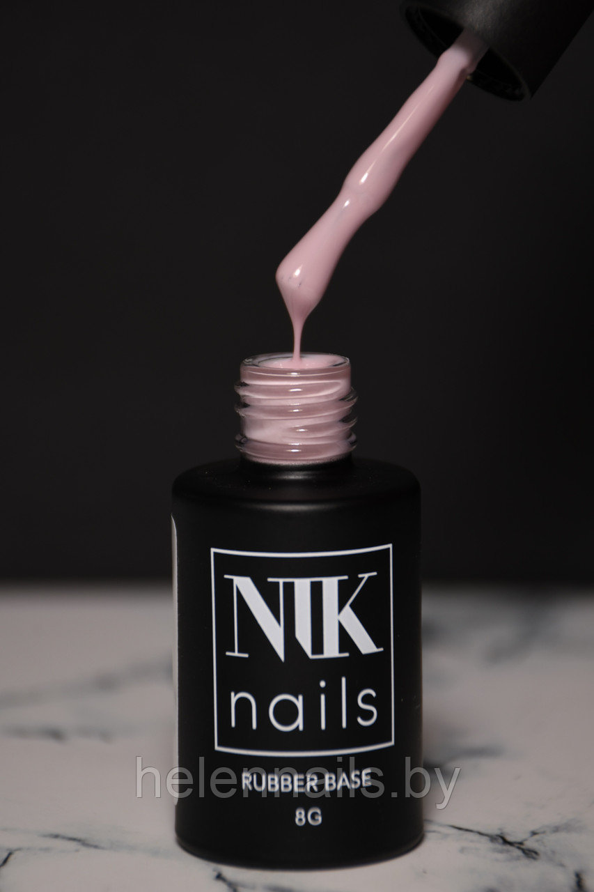 NIK nails rubber base milk 03 8g - фото 1 - id-p219809941