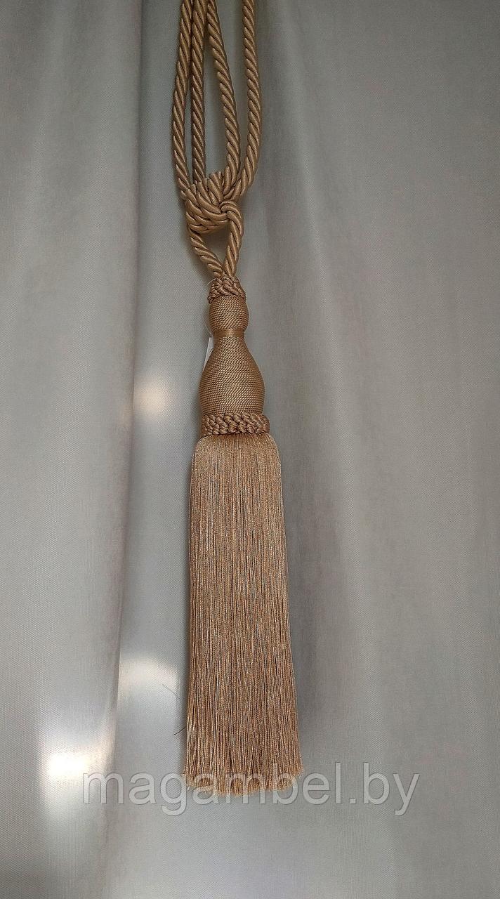 Удлиненная классическая кисть в бежевом цвете