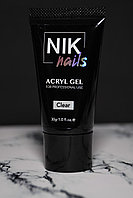 NIK nails acryl gel clear 30g