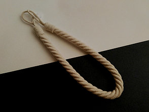 Подхват хлопковый для штор и гардин 2.2см.