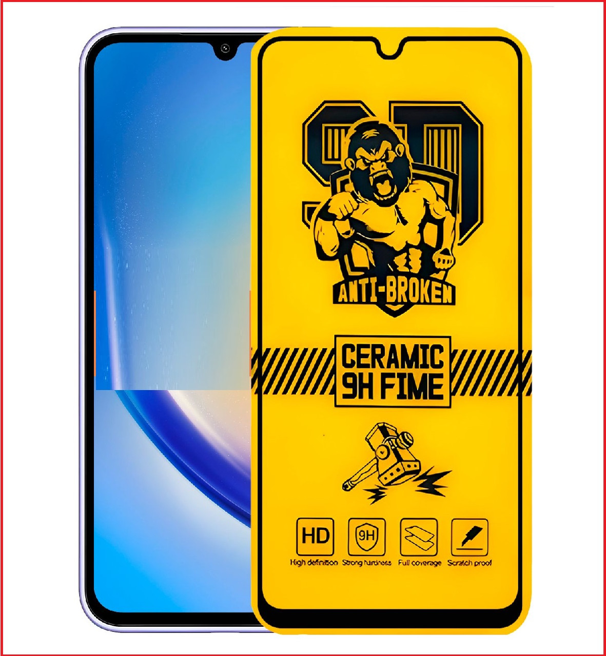 Защитная керамическая пленка для Samsung A34 SM-A346 ( ceramics film protection full )